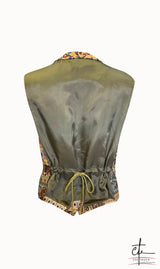Multi-Colored Vintage Waistcoat